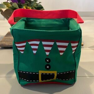 EUC Thirty-One Littles Carry-All Holiday Elf Collapsible Caddy